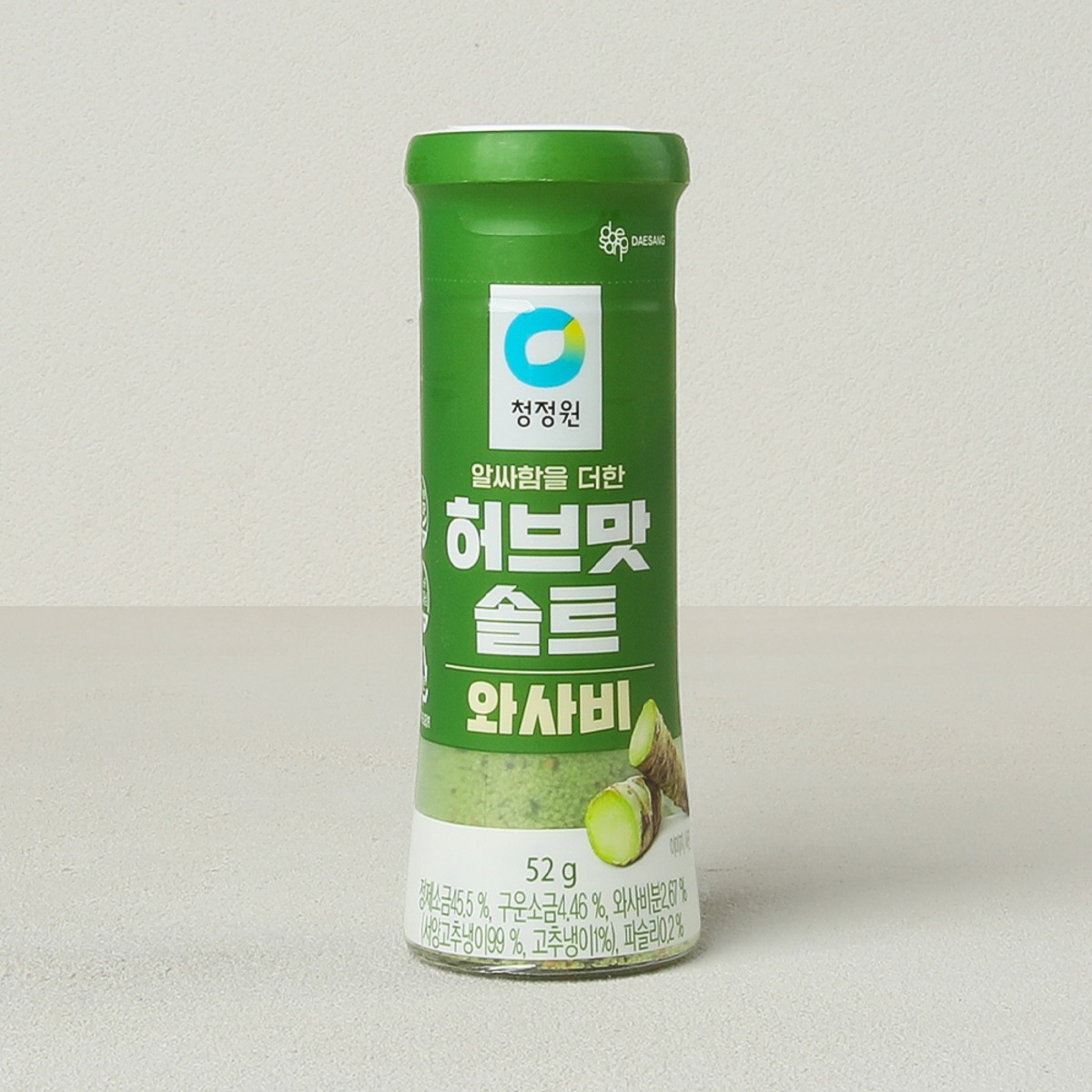 청정원 허브맛솔트 와사비 52g / 20개(박스)